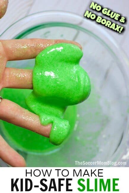 How To Make Slime Without Glue Or Borax Safe For Kids Of All Ages
