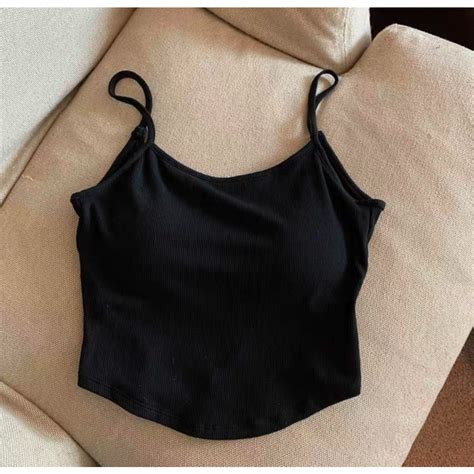 Fashion Korean Style Sexy Backless Hot Girls Wear Wireless With Padded Bralette Camisoles