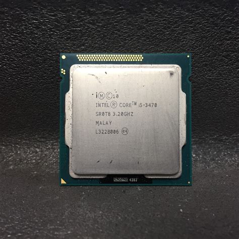 Intel Core I5 3470 Sr0t8 320ghz Quad Core Lga1155 6mb Processor Cpu
