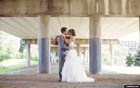 Wedding Kiss  Find And Share On Giphy