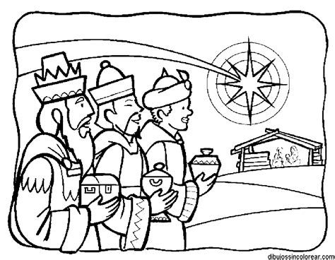 Dibujos De Reyes Magos Coloreados | Reyes magos dibujos, Artesanía