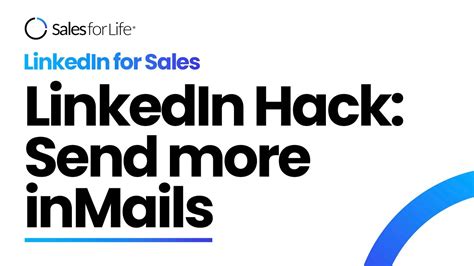 Linkedin Hack Send More Inmails Youtube