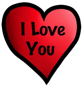 ♥ you make my life happier and brighter every day. I Love You Heart Images - Cliparts.co