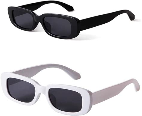 adewu fashion sunglasses rectangular retro slim glasses with uv protection sunglasses for men