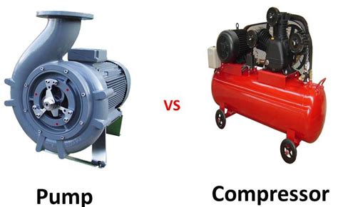 Difference Between Pump And Compressor Mech4study