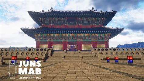 Minecraft Timelapse Tourfeel The Traditional Of Korea Seoul Gyeongbokgung Download