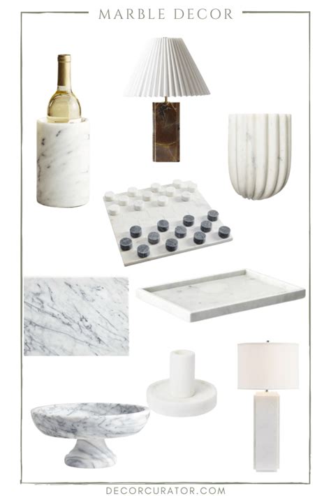 Favorite Marble Home Decor Items Decor Curator