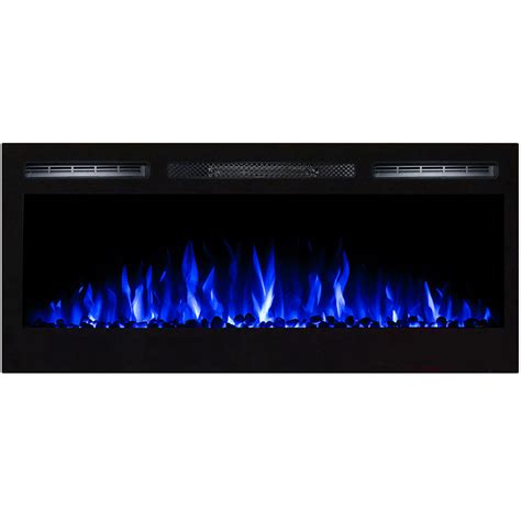 Regal Flame 36 Inch Lexington Pebble Built In Recessed Wall Mounted