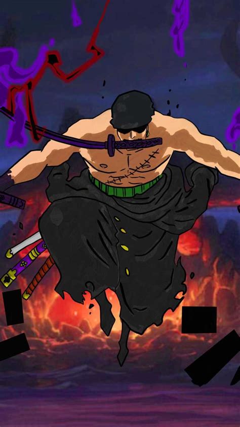 Zoro King Of Hell Wallpaper Ixpap