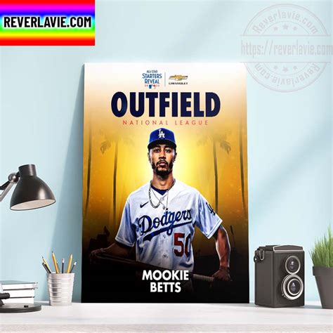 MLB All Star Starters Reveal 2022 Outfield National League Mookie Betts