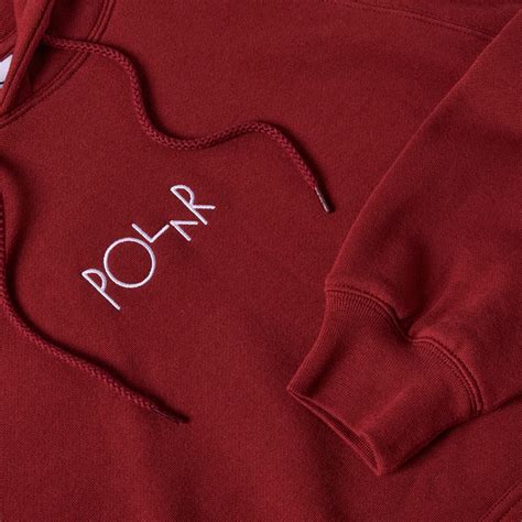 Polar Skate Co Default Rich Red Hoodie