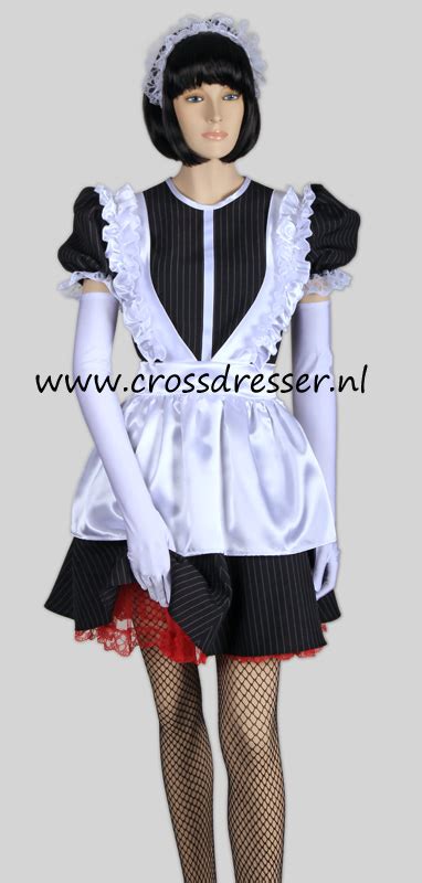 Super Sexy French Maid Crossdresser Costume Uniform Crossdresser Nl