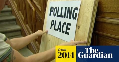 Scottish Independence Referendum Polls Open And Voting Begins Video Politics The Guardian