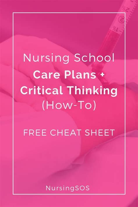 We did not find results for: Nursing School Care Plans + Critical Thinking (How-To ...