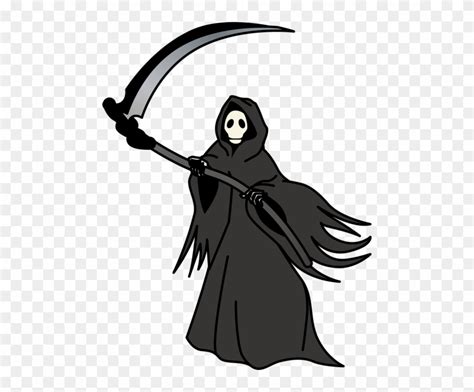 Grim Reaper Clipart Black And White Grim Reaper Black And White