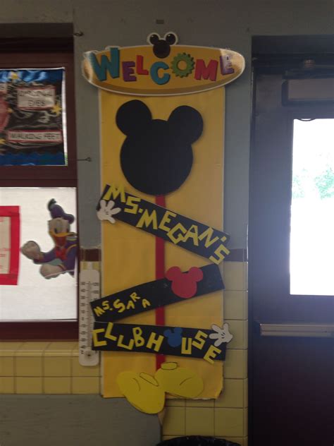 Mickey Bulletin Board Disney Themed Classroom Mickey Mouse