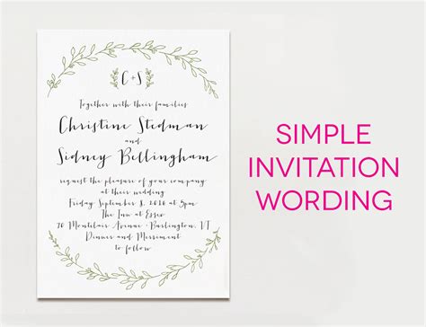 15 Wedding Invitation Wording Samples From Traditional To Fun