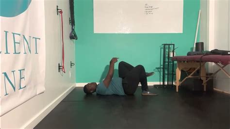 Staggered Stance Glute Bridge Youtube