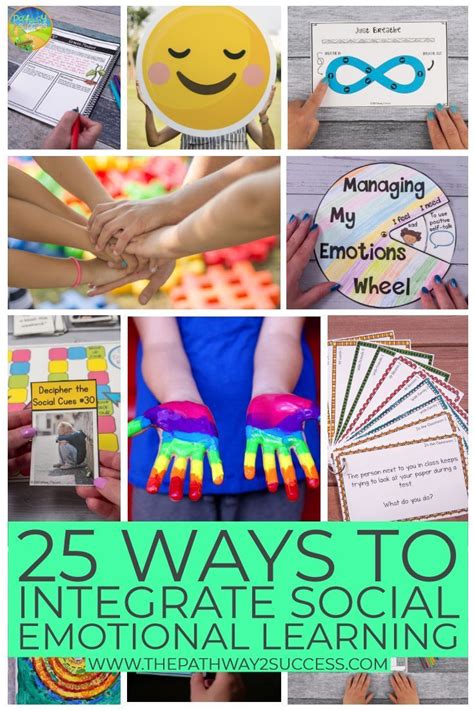 25 Ways To Integrate Social Emotional Learning Social Emotional