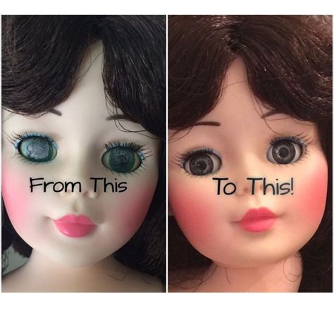 poppenziekenhuis doll sleep moving eyes 6mm blue vinyl doll eyes replace repair fix doll making