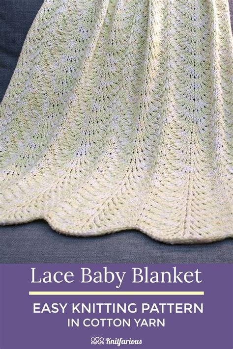 Easy Baby Blanket Knitting Patterns Blanket Knitting Patterns Lace