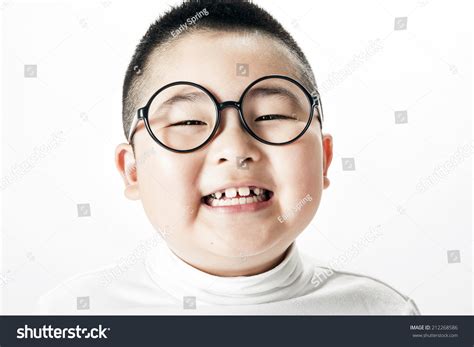 Boy Wearing Eyewear Big Smile Stock Photo 212268586 Shutterstock