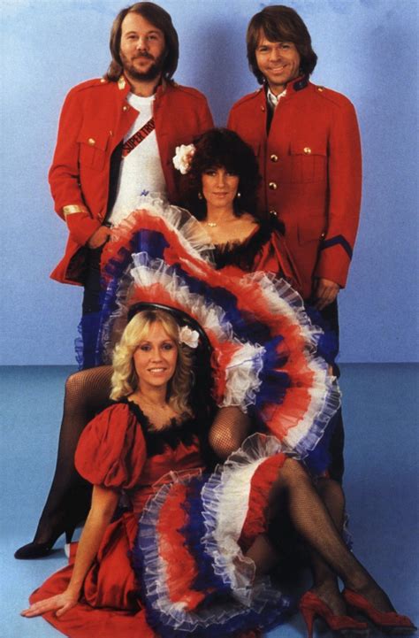 We only wore those ridiculous outfits to avoid tax. The Strange Anatomy of ABBA's Infamous (Tax Deductible ...