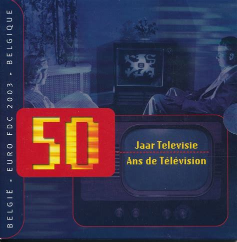 Belgien har visserligen två segrar redan men det krävs ytterligare en poäng för att säkra gruppsegern. 2003, Belgien, euro møntsæt, 50 Jaar Television - Belgien ...