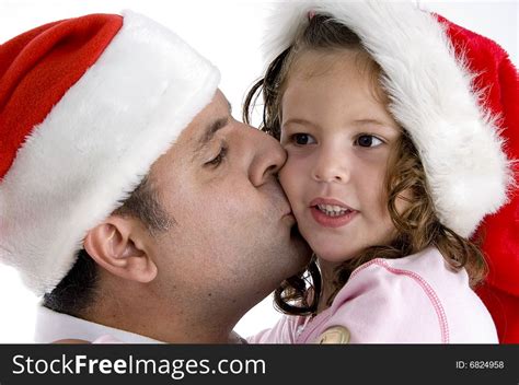 Father Kissing His Daughter Free Stock Images And Photos 6824958