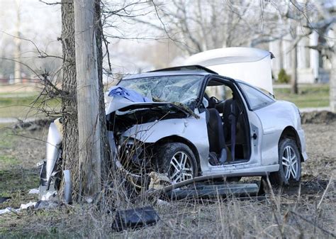 Two Critically Injured When Car Hits Tree Local News