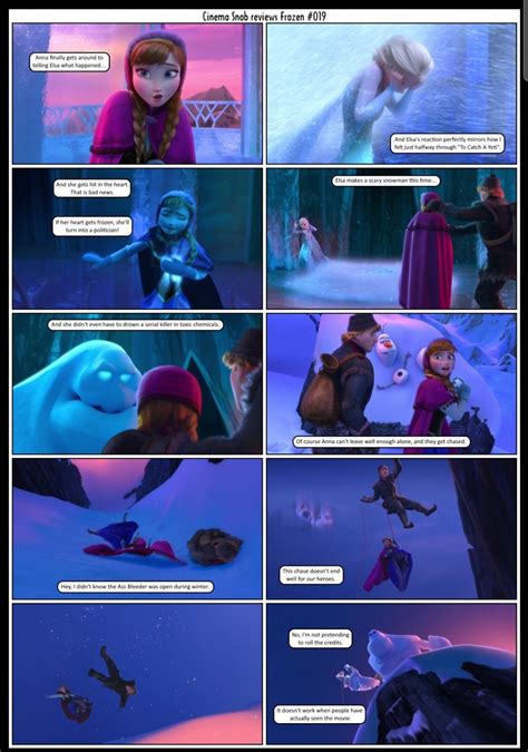 The Cinema Snob Reviews Frozen 19 Frozen Know Your Meme