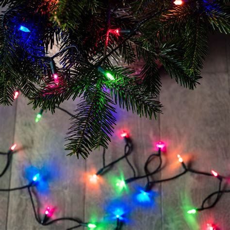 Multi Coloured Led Traditional Christmas Tree Lights Uk