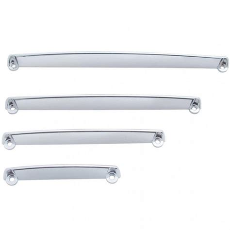 Chrome Dash Panel Visors For Kenworth 4 Piece Set 4 State Trucks