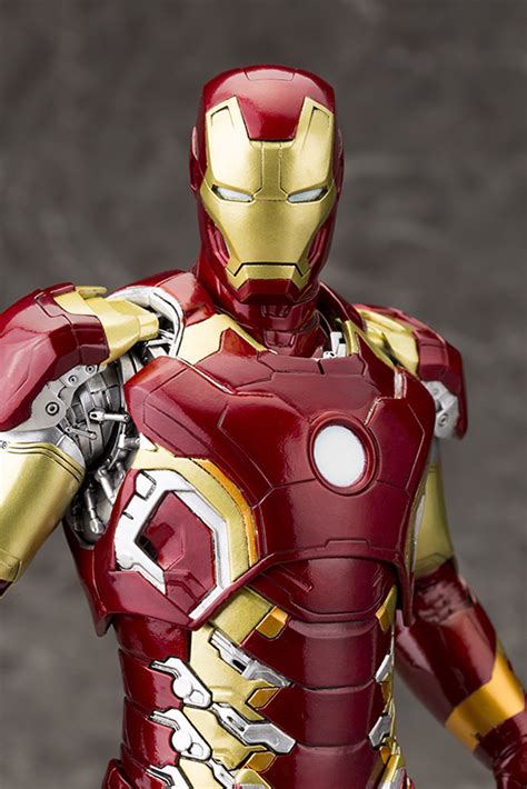 Avengers Age Of Ultron Iron Man Mark 43 Artfx Statue Figure Kotobukiya