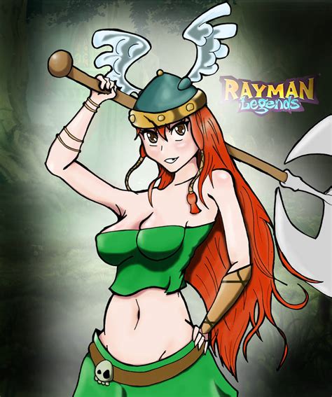 Rayman Legends Barbara By Apgelite On Deviantart