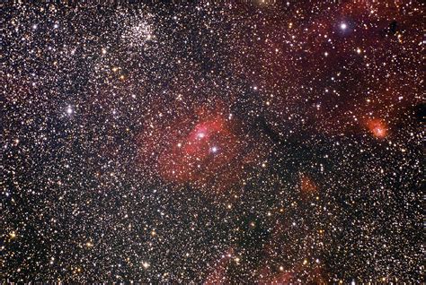 Bubble Nebula Ngc 7635 And Open Star Cluster M52 Archives Astrophography