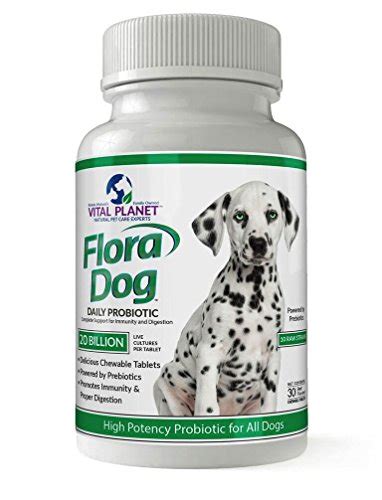 Vital Planet Flora Dog Chewables High Potency Multi Strain