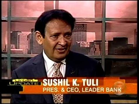 Perfekte ergonomie und feinstes leder sind die eckpunkte dieser raffinierten lederbank. Leader Bank's CEO Sushil Tuli on Urban Update - July 5 ...