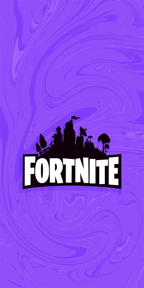 Fortnite Logo Purple Wallpapers Wallpapers Clan