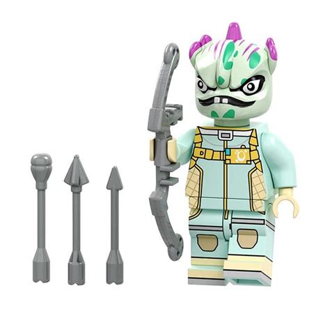 Fortnite unofficial lego minifigures w/ omega tracker battlehawk & carbide. Minifigure Leviathan Fortnite Compatible Lego