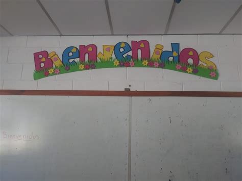 Bienvenidos Escolar En Foami En 2020 Bienvenidos En Foami Decoración