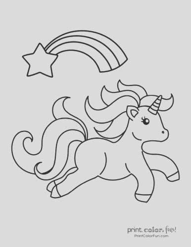 coloring page cute unicorn coloring pages