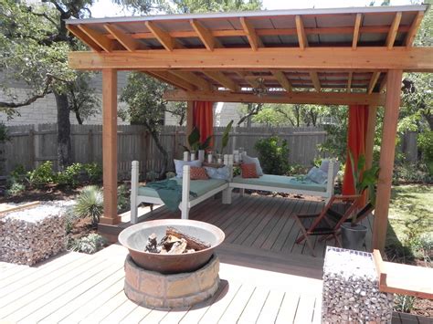 Outdoor Fireplaces And Fire Pits Contemporary Patio Austin By
