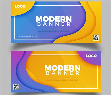 Modern Banner Design Sample Banner Design Layout Banner Design
