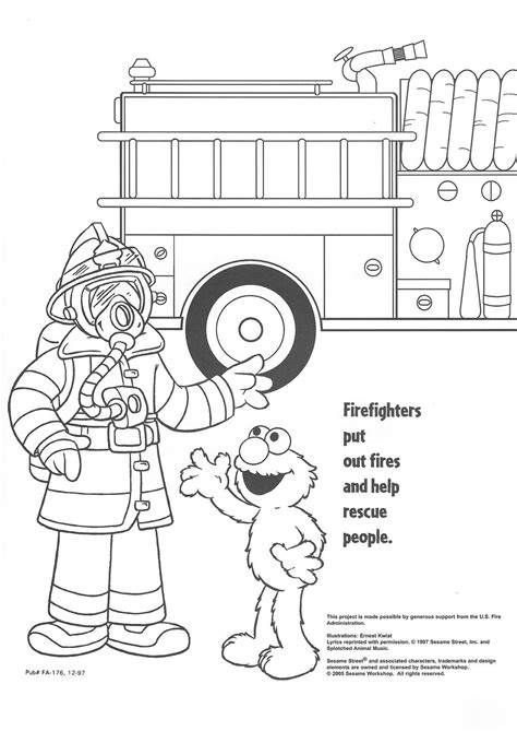 Sesame Street Fire Safety Station