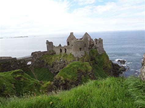 Dunluce Castle Northern Ireland Where Games Of Throne Dragon Scene