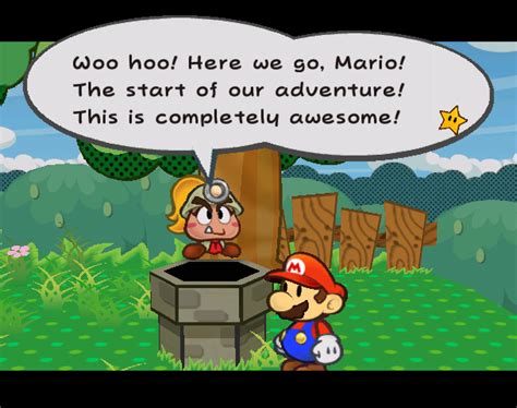 Filepmttyd Mario Adventure Unfoldspng Super Mario Wiki The Mario