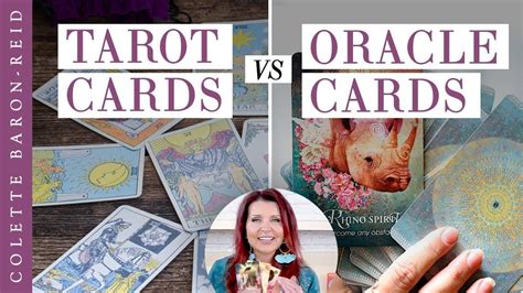Which tarot card describes your life, right now? Tarot Cards vs Oracle Cards - a great video by Colette Baron-Reid | Vs., Diseuse de bonne aventure