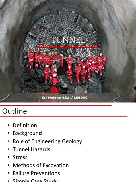 Geological Engineering For Tunnel Tunnel Stress Mechanics