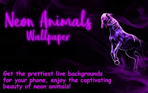 Follow the vibe and change your wallpaper every day! Neon Animals Wallpaper All Wallpaper Unlcoked MOD APK